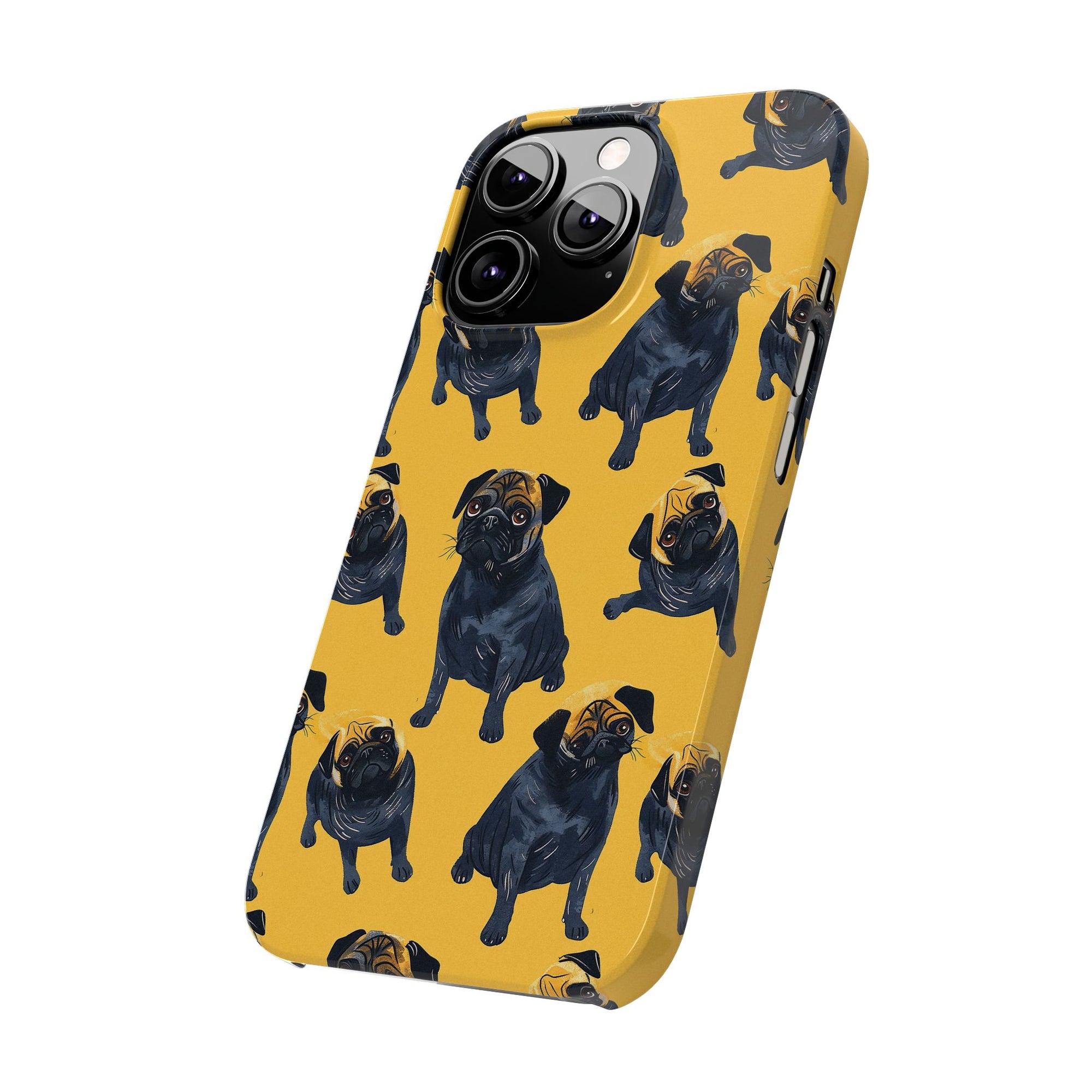 Puglet Posh Paradise Slim Phone Cases