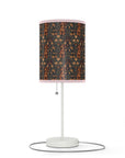 Dapper Dachshund Embroidery Elegance Lamp on a Stand