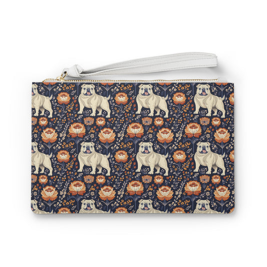 Bulldog Blossom Bonanza Clutch Bag