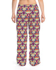 Glitchy Bulldog Blitz Women's Pajama Pants