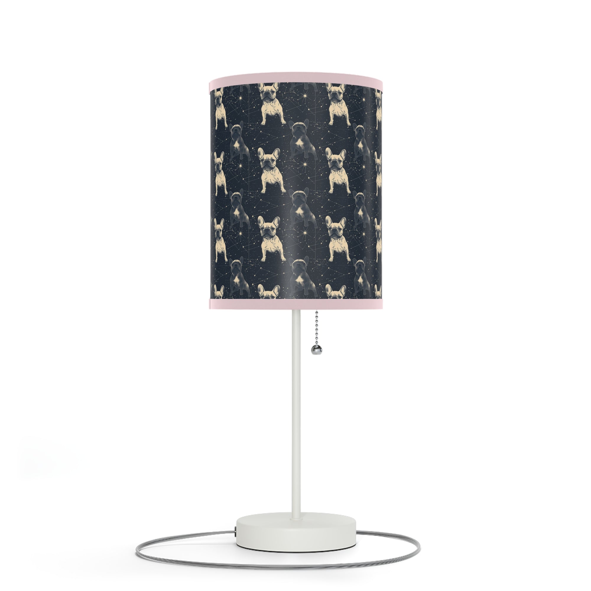 Frenchie Celestial Soar Lamp on a Stand