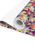 Glitchy Bulldog Blitz Foam Yoga Mat