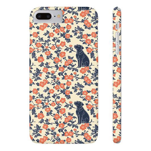 Bloomiful Lab Bouquet Slim Phone Cases