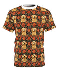 Golden Pawsatronic Tapestry Unisex Tee