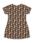 Beagle Glimmer Gaze Glamour T-Shirt Dress