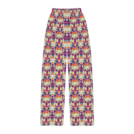 Glitchy Bulldog Blitz Kids Pajama Pants