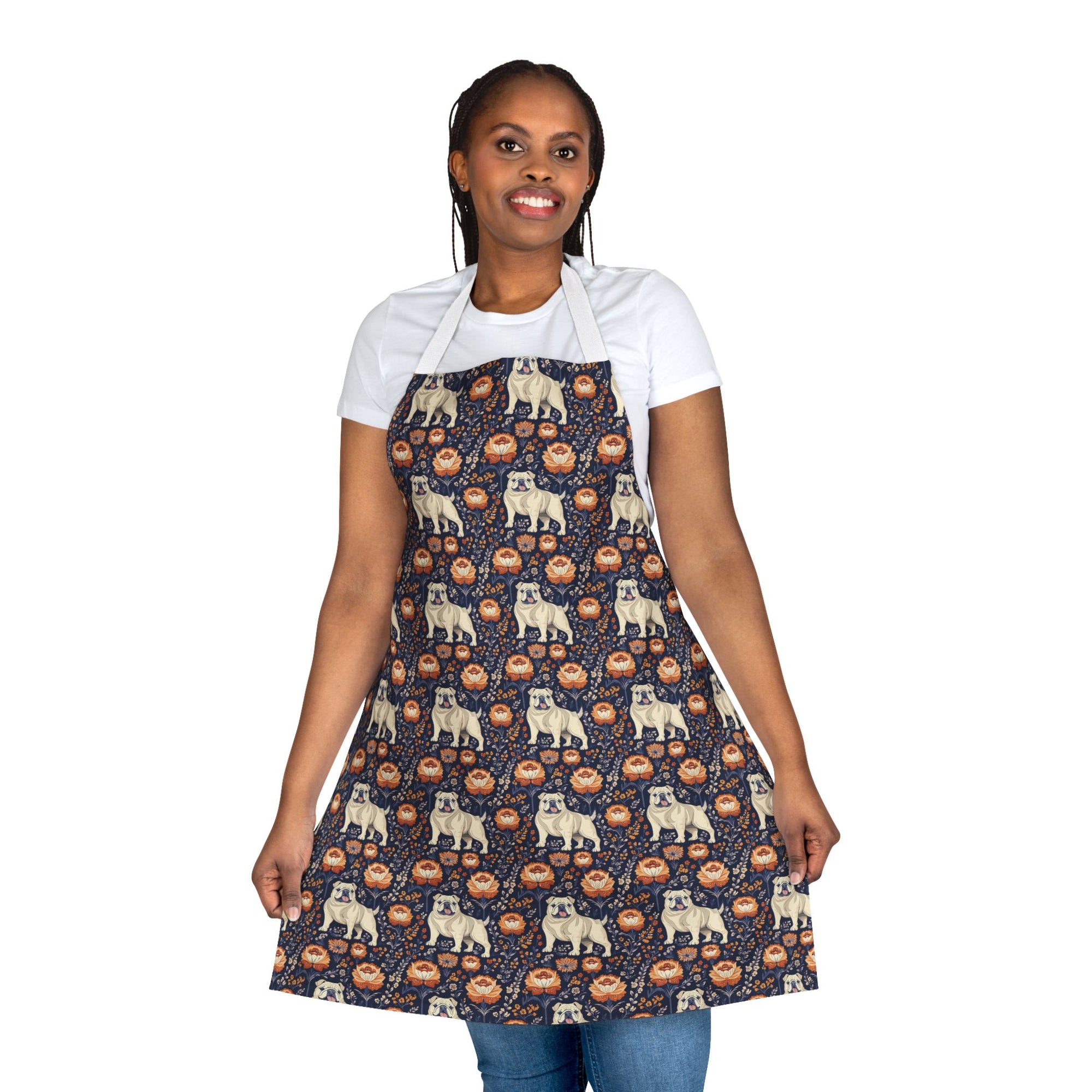 Bulldog Blossom Bonanza Apron