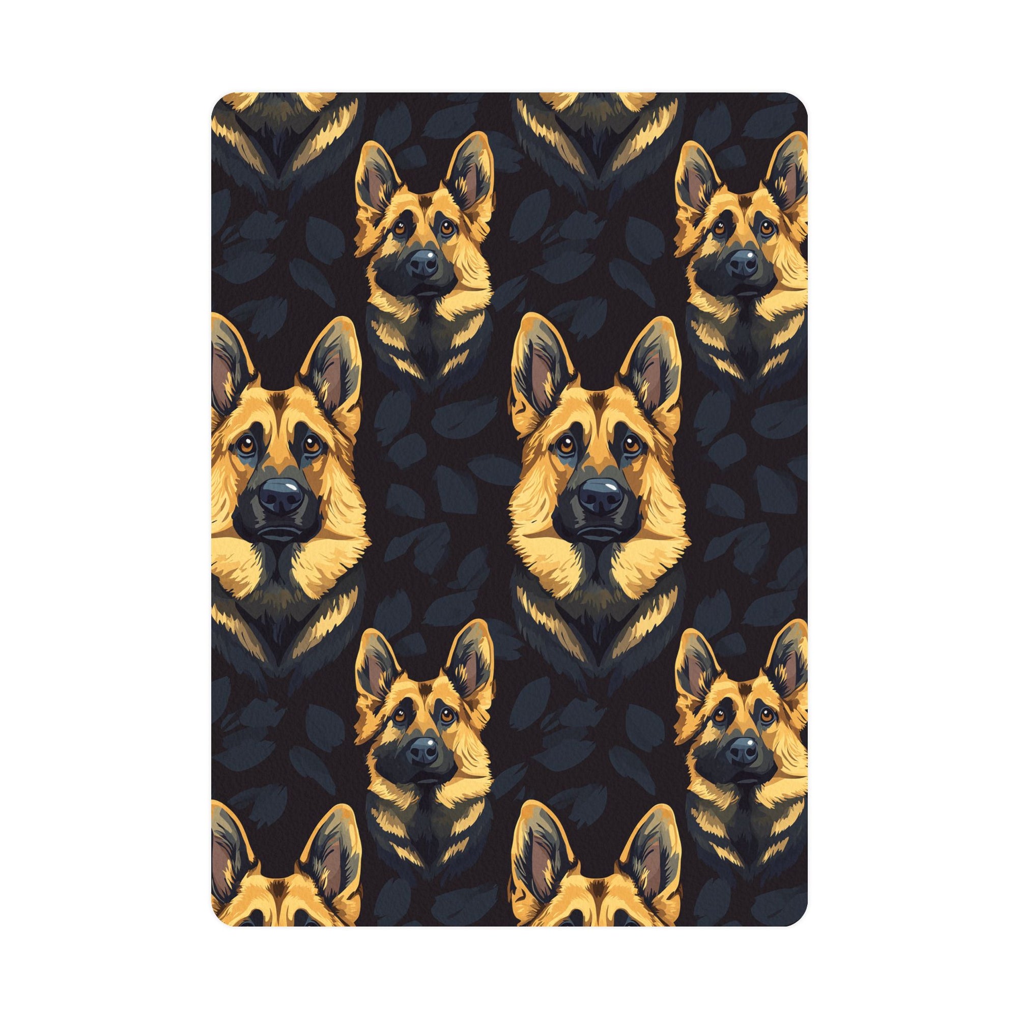 Majestic Hound Couture: German Shepherd LuxeBlend Postcards