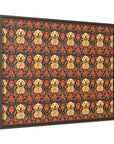 Golden Pawsatronic Tapestry Matte Canvas, Framed