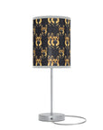 Majestic Hound Couture: German Shepherd LuxeBlend Lamp on a Stand