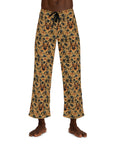 Autumnal German Shepherd Glamour Men's Pajama Pants