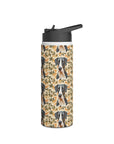 Majestic Great Dane Meadow Stainless Steel Water Bottle