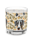 Majestic Great Dane Meadow Rocks Glass