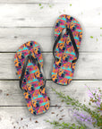 Rustic Charm Labrador Chic Flip Flops