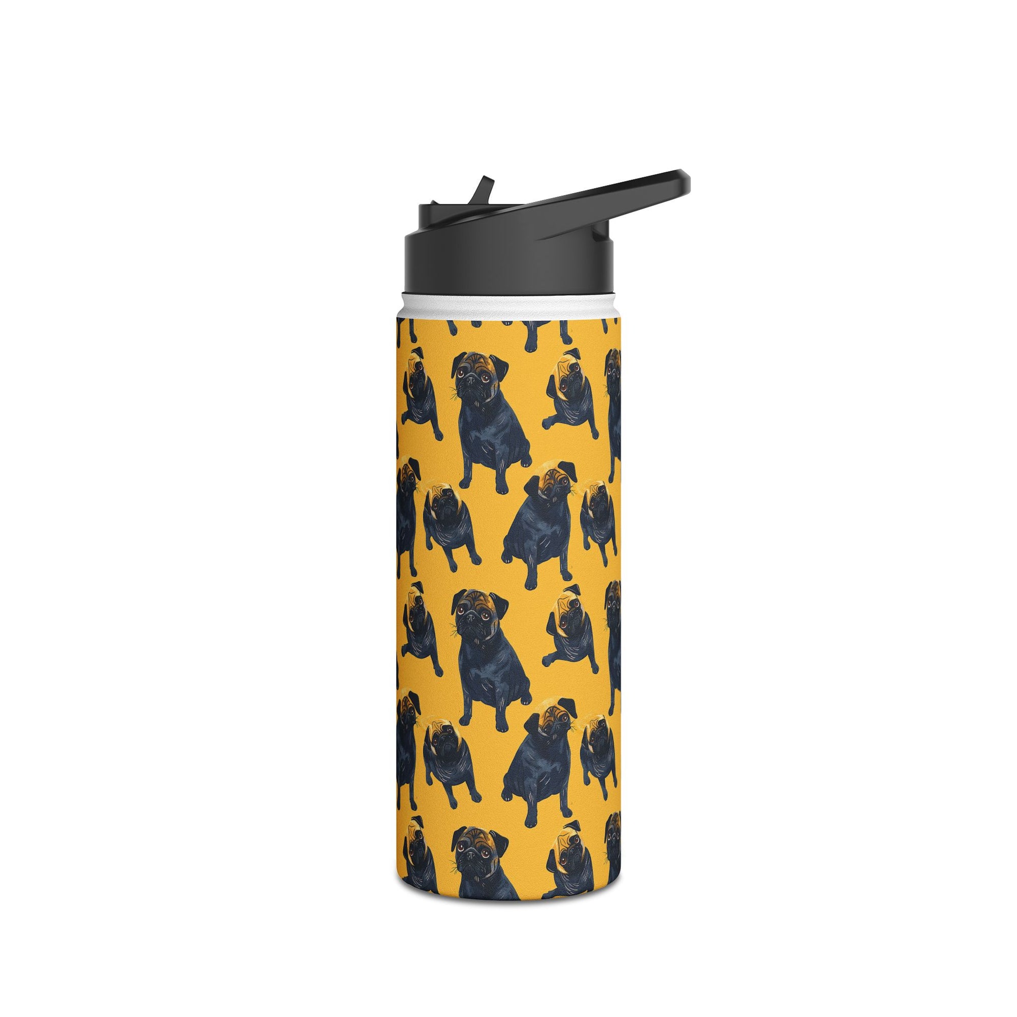 Puglet Posh Paradise Stainless Steel Water Bottle