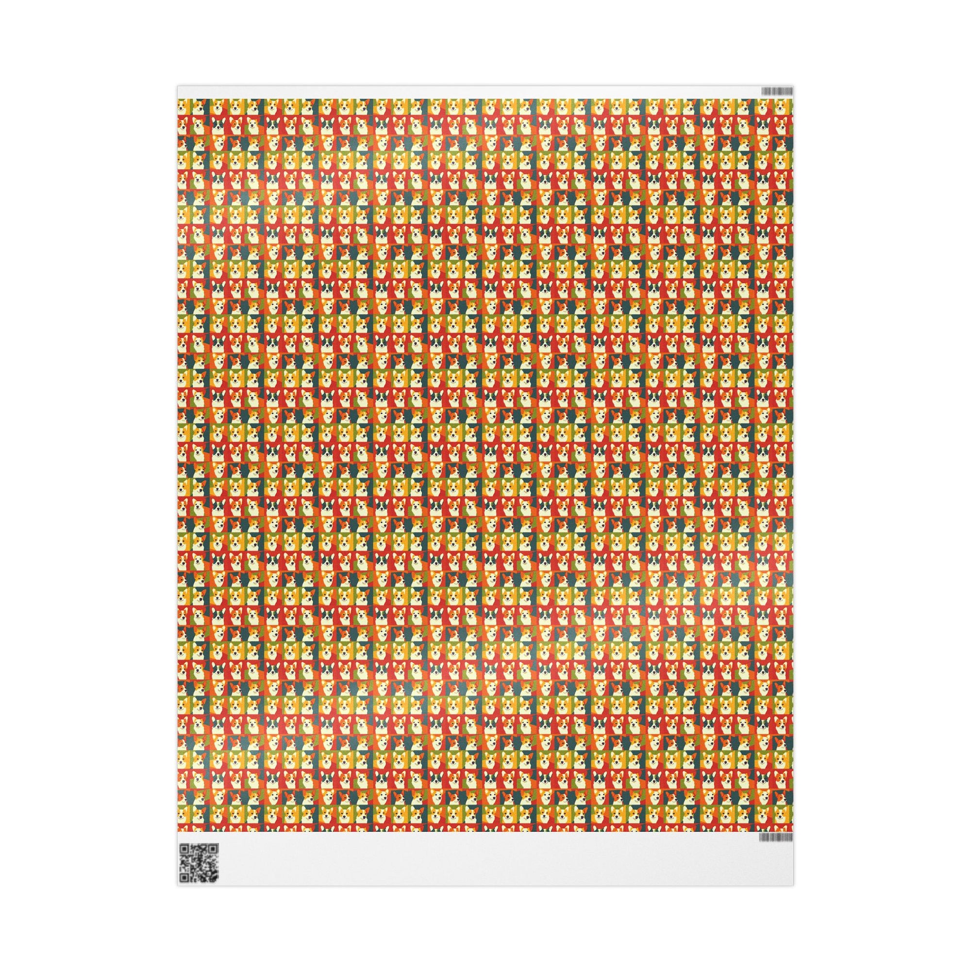 Corgi Chic Popart Pup Wrapping Paper