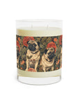 Blooming Pug Paradise Scented Candle