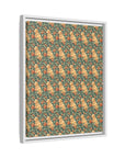 Blooming Goldie Glam Matte Canvas, Framed