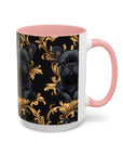 Regal Frenchie Noir Elegance Accent Coffee Mug