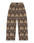 Beagle Blossom Bonanza Women's Pajama Pants