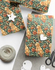 Blooming Goldie Glam Gift Wrap Papers