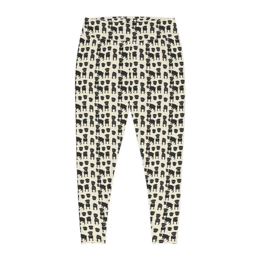 Puggie Pout Perfection Plus Size Leggings