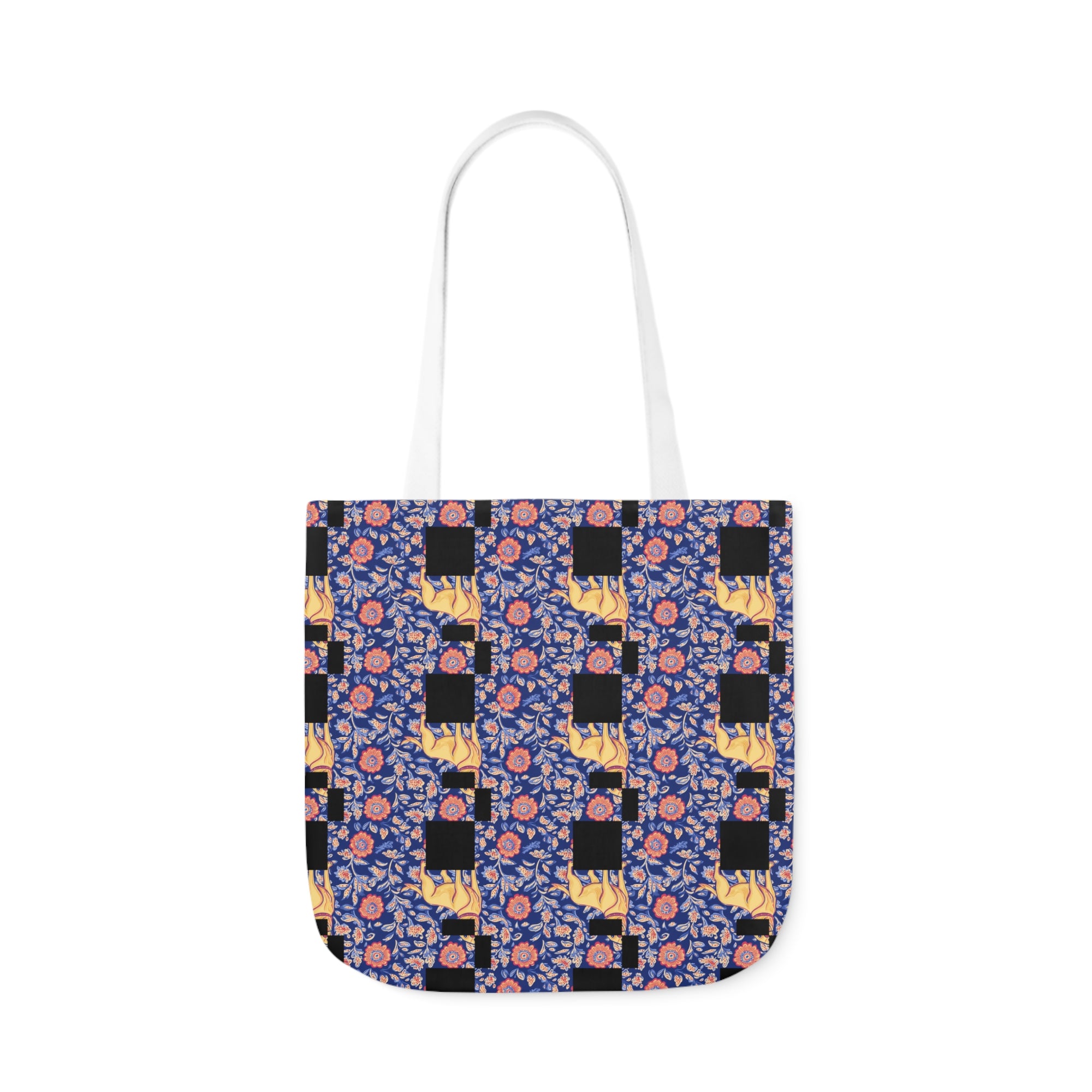 Bloomtastic Lab Petal Parade Canvas Tote Bag