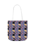 Bloomtastic Lab Petal Parade Canvas Tote Bag