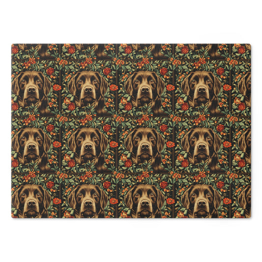 Labrador Lush Pooch Tapestry Cutting Board