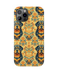 Royal Rottie Regalia Slim Phone Cases