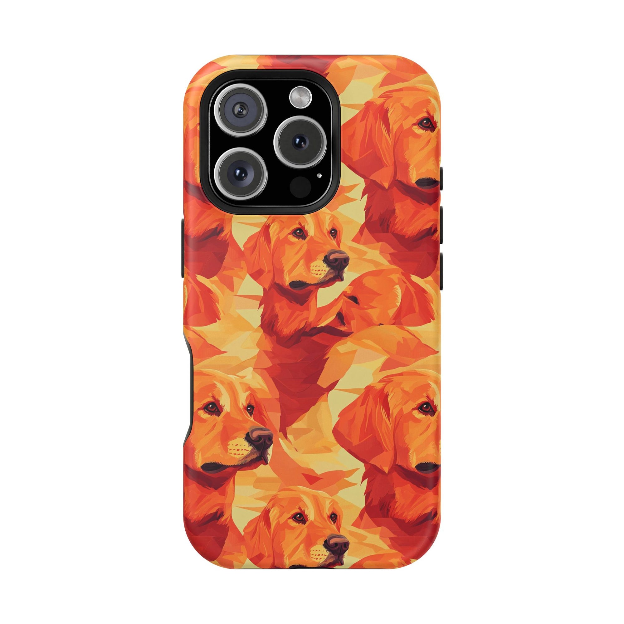 Golden Glamour Paws Magnetic Tough Cases