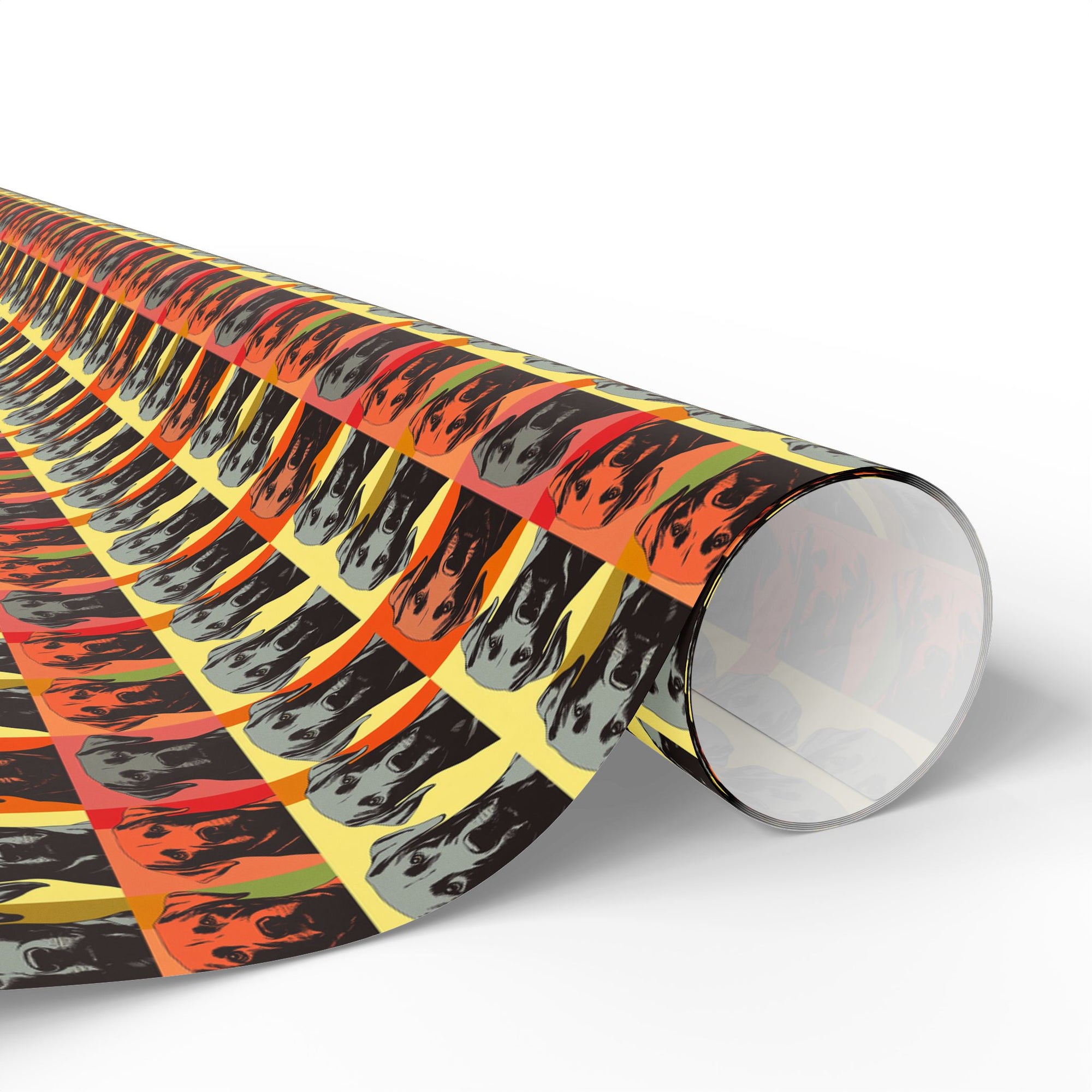 Whimsical Warhol Labrador Wrapping Paper