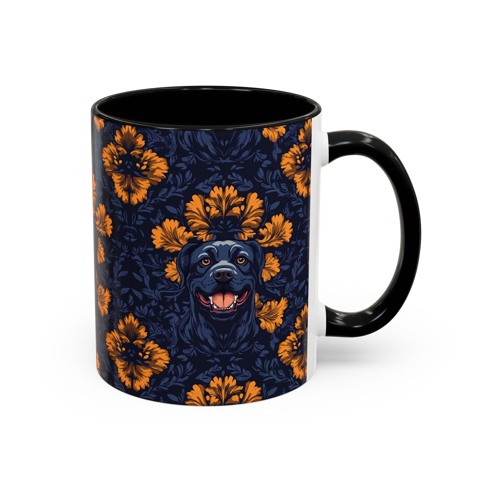 Royal Rottweiler Regalia Accent Coffee Mug