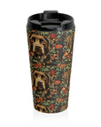 Labrador Lush Pooch Tapestry Stainless Steel Travel Mug