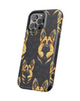 Majestic Hound Couture: German Shepherd LuxeBlend Magnetic Tough Cases