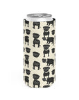 Puggie Pout Perfection Slim Can Cooler