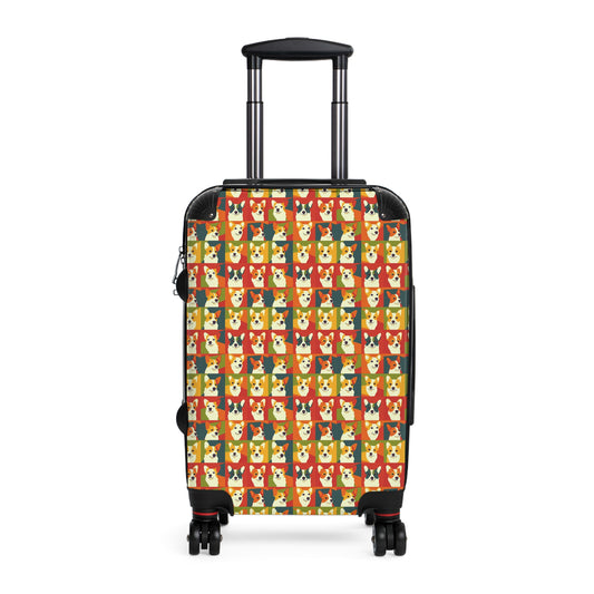 Corgi Chic Popart Pup Suitcase