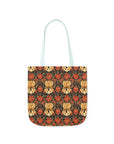 Golden Pawsatronic Tapestry Canvas Tote Bag