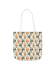 Dashing Dane Divinity Canvas Tote Bag