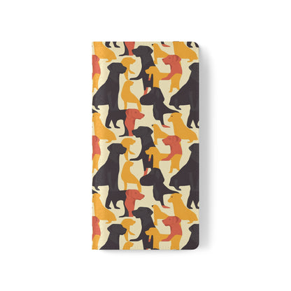 Modern Charm Labrador Chic Flip Cases