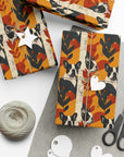 Chic Frenchie Charm Gift Wrap Papers