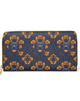 Royal Rottweiler Regalia Zipper Wallet