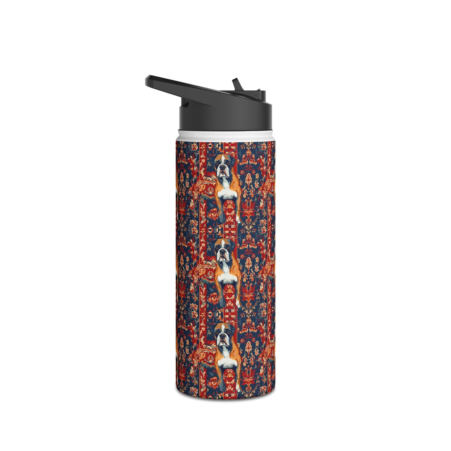 Boxer Blossom Tapestry Delight Stainless Steel Water Bottle