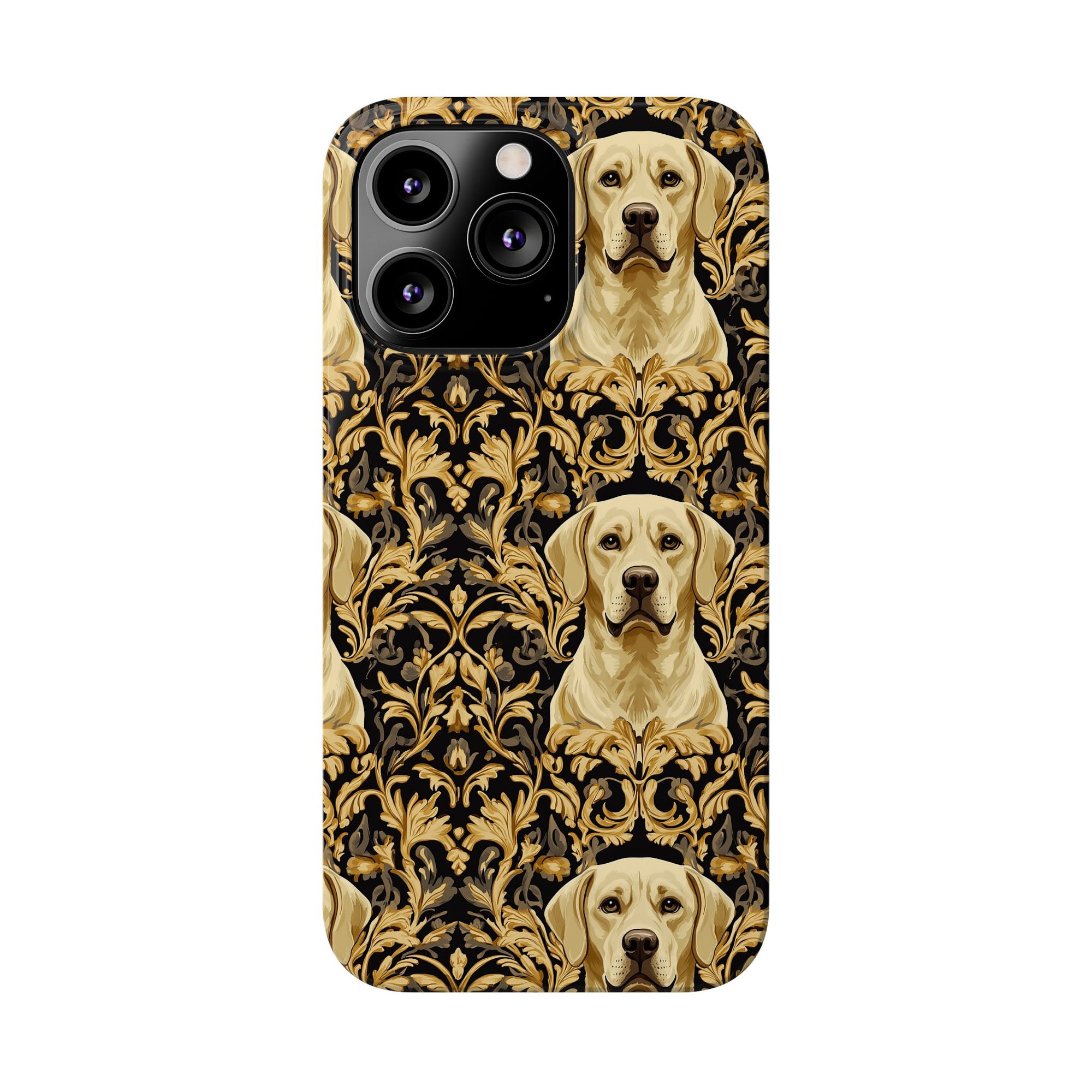 Royal Pawsitivity Labs Slim Phone Cases