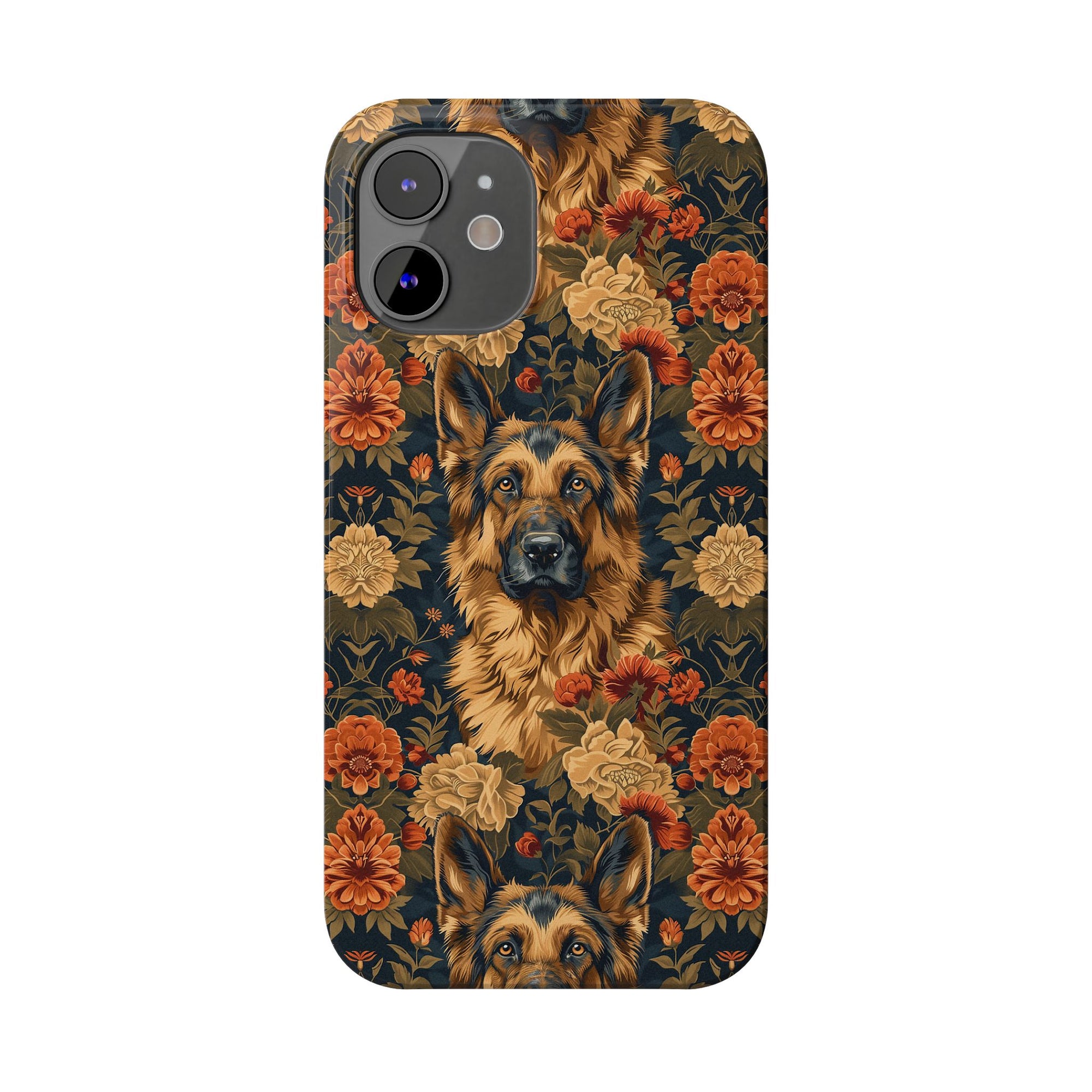 WhimsiWooly Shepherd Spritz Slim Phone Cases