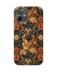 WhimsiWooly Shepherd Spritz Slim Phone Cases