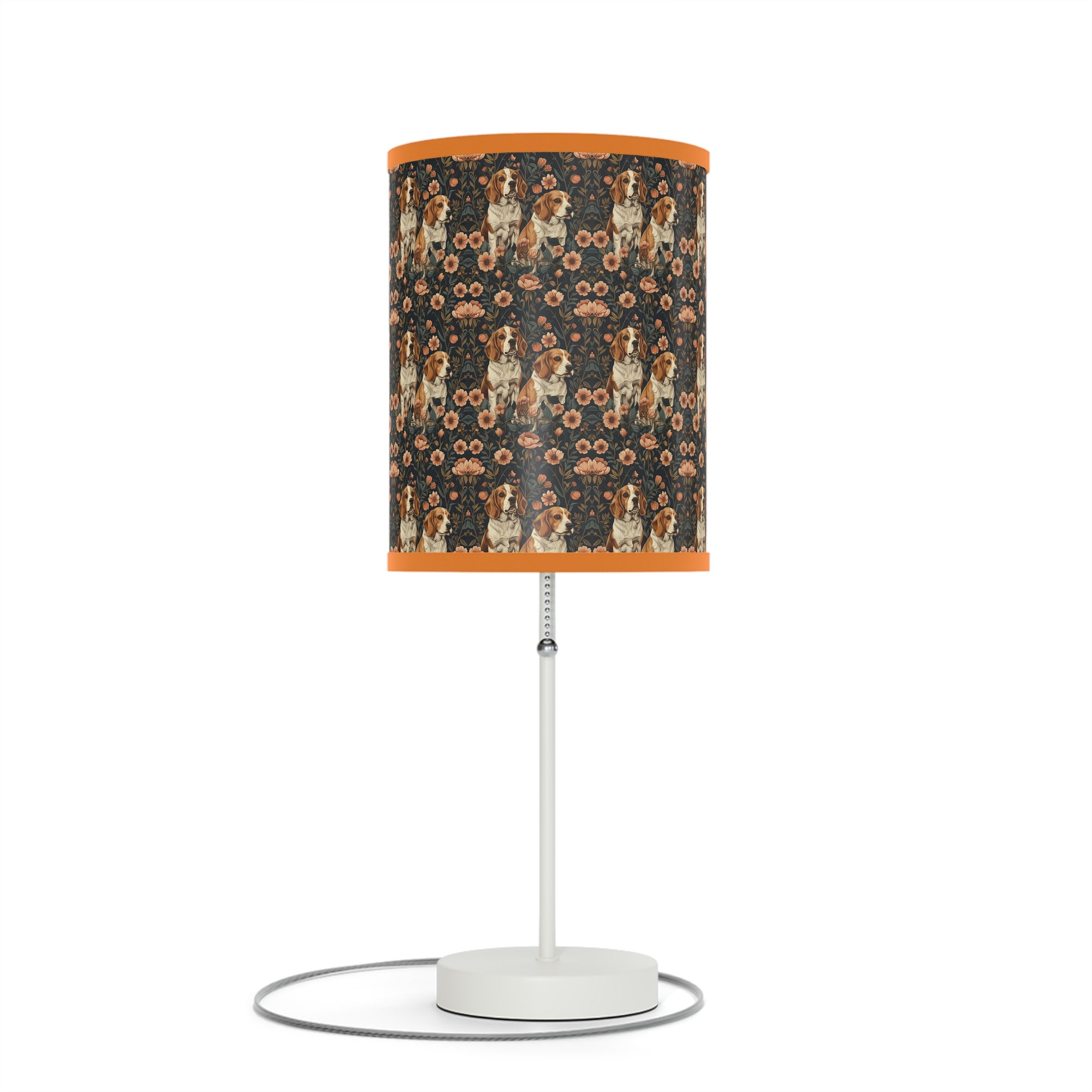 Beagle Blossom Bonanza Lamp on a Stand