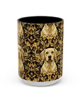 Royal Pawsitivity Labs Accent Coffee Mug