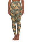 Blooming Goldie Glam High Waisted Yoga Leggings