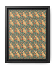 Blooming Goldie Glam Matte Canvas, Framed